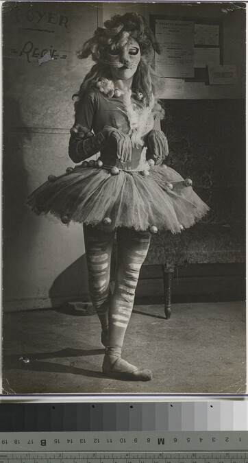Alternate image #1 of Untitled (Ballet Dancer with a Cat Mask)