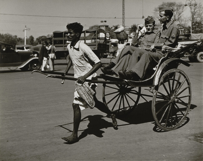 Rickshaw Ride, Calcutta, India