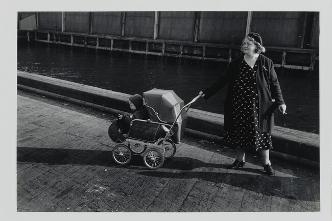 Sunday on West Side Dock, New York, 1947