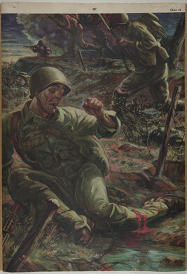 Untitled (Soldier Wounded in Leg)