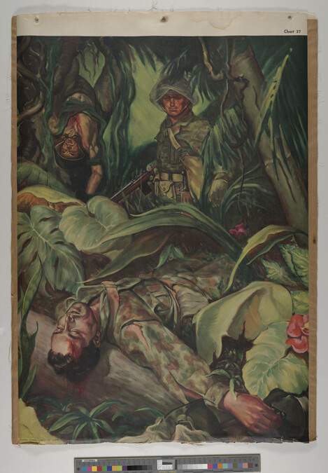 Alternate image #1 of Untitled (Soldier and Two Wounded Soldiers)