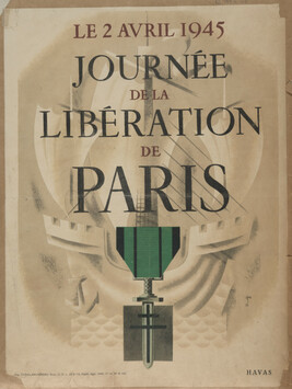 Le 2 Avril 1945 Journée de la Libération de Paris (April 2, 1945 Liberation Day of Paris)