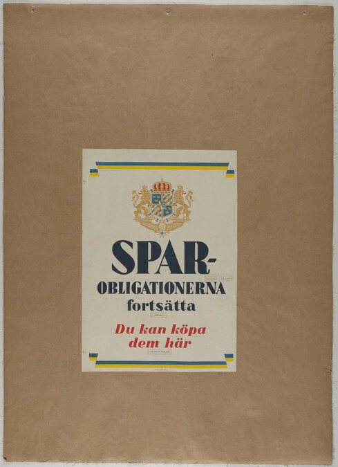 SPAR- Obligationerna Fortsatta (Savings Bonds Continue)