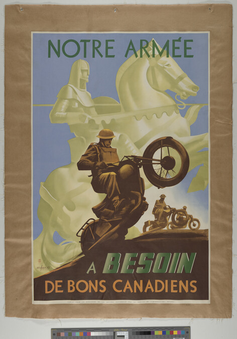 Alternate image #1 of Notre Armee a Besoin de Bons Canadiens (Our Army Needs Good Canadians)