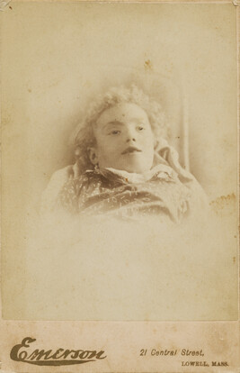 Post-Mortem photograph of a Child