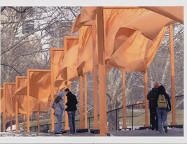 Untitled, Jean Claude and Christo's Gates in Central Park, New York