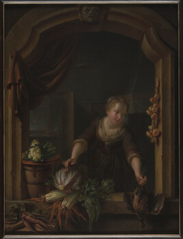 The Kitchen Maid at the Window