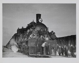 Train overflowing with passengers.  Near the Xuzhou front, China, April, 1938