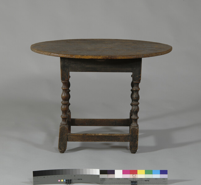 Alternate image #1 of Oval-top tea table
