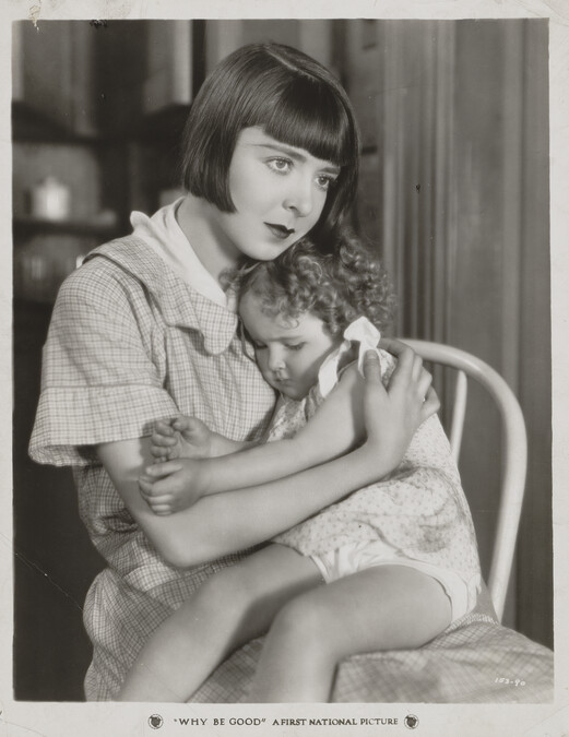 Colleen Moore with Child in Why Be Good