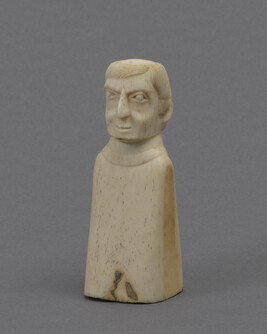 Carving of an Anglo-European Man