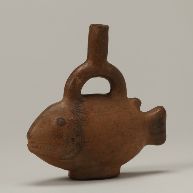 Stirrup-spout Vessel in the form of a Fish
