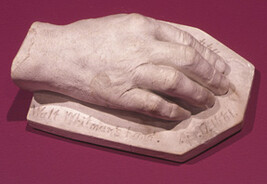 Cast Hand of Walt Whitman (1819-1892)