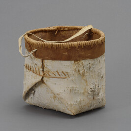 Birch Bark Container used to Carry Water and Berries
