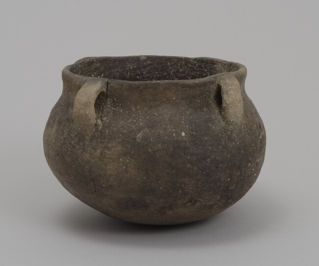 Jar, with 4 lugs along short neck, Neeley's Ferry Plain type