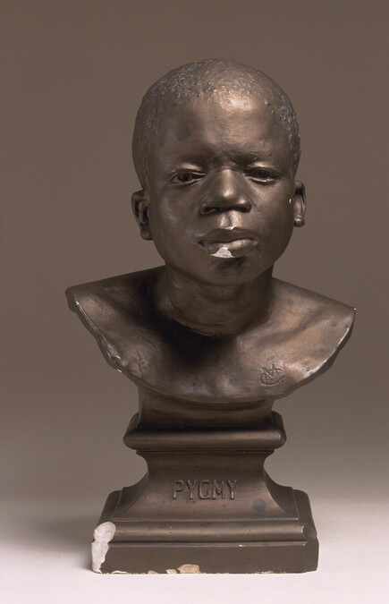 Life-cast bust of Ota Benga a Bachichi man from the 1904 St. Louis World's Fair