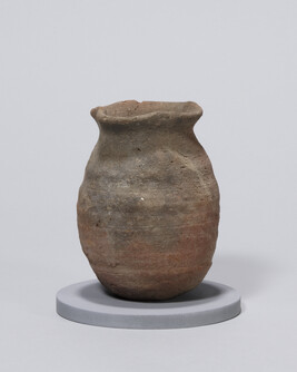 Pottery Jar with Quatrefoil Rim