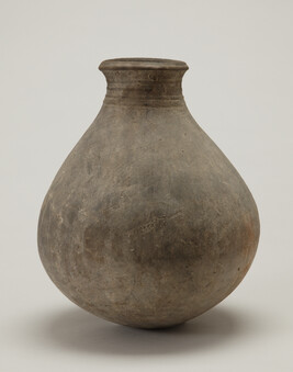 Pottery storage jar for commodities