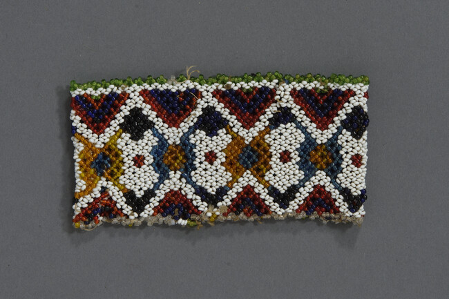 Woman's Beaded Cuff (one of pair)