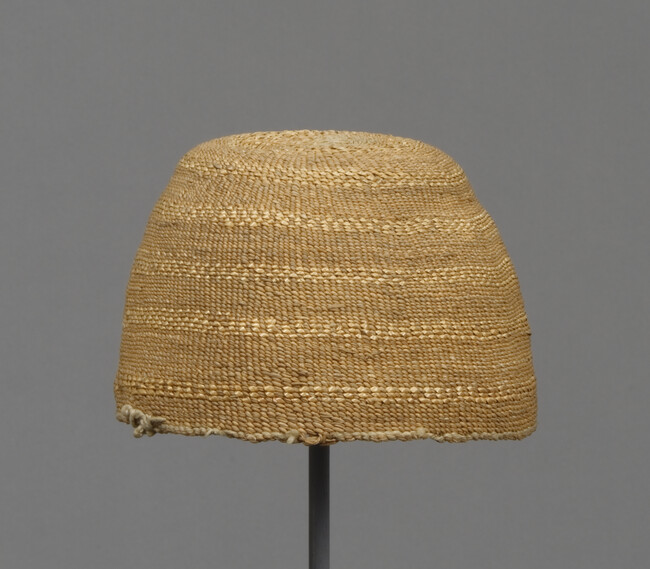 Basketry cap