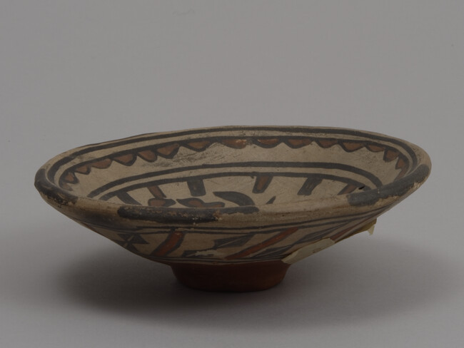 Shallow bowl on a raised base