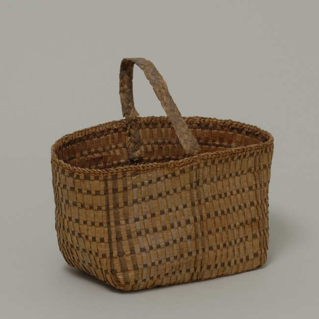 Split Cedar Bark Basket