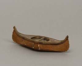 Birch Bark Canoe Model