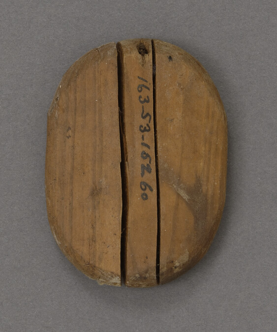 Wood Oval Box Cover
