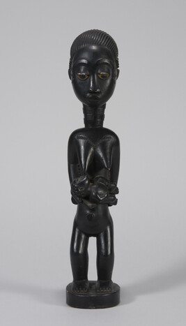 Cast Standing Female Figure with Children