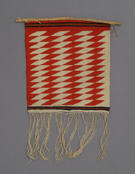 Model Loom with textile
