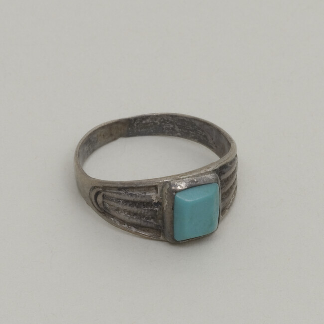 Silver and Turquoise Ring