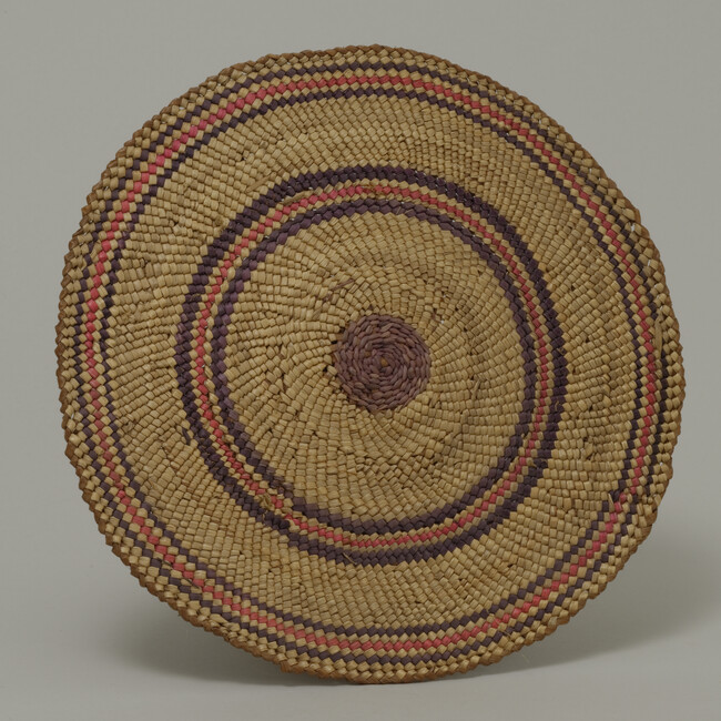 Twined Basketry Mat