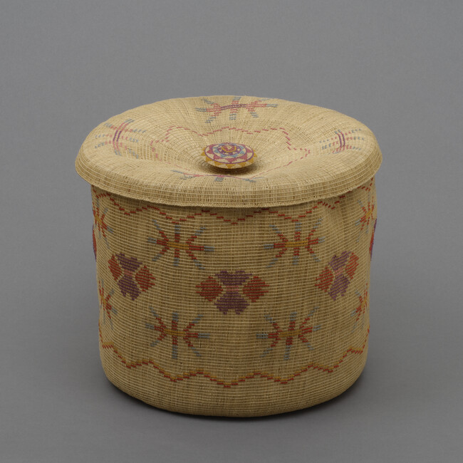 Round Basket with lid