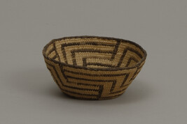 Miniature Basket in the Shape of a Shallow Bowl