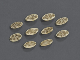 Oval Flat Buttons