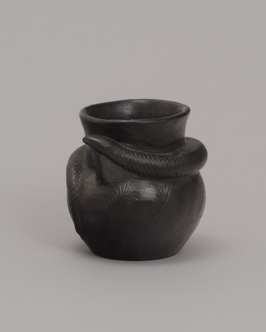Vase With Entwined Snake