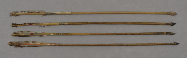 Four Stone Tipped Arrows