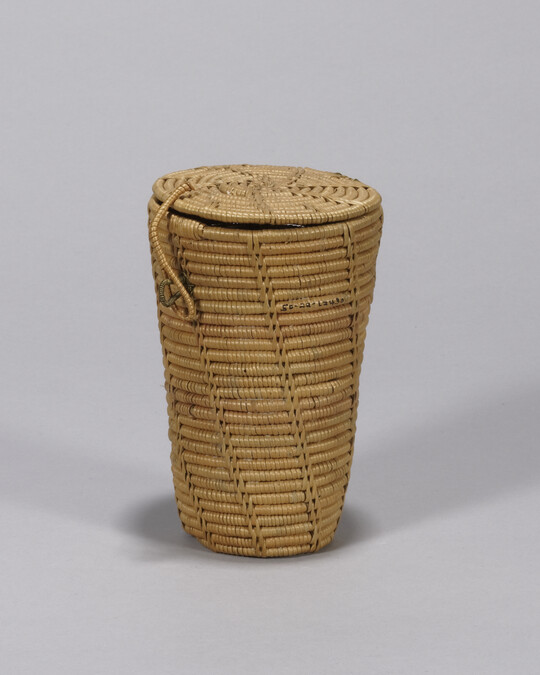 Coiled Basket and Lid
