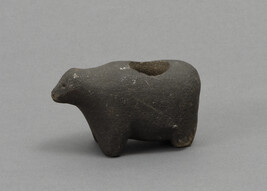 Pipe carved in the Shape of a Bear