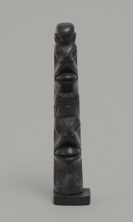 Argillite Totem Pole Model