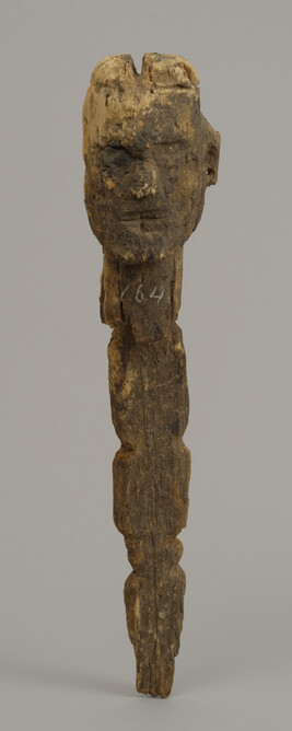 Carving of a Head on a Stake