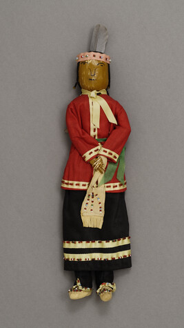 Doll representing an Oneida Woman in Traditional Formal Clothing