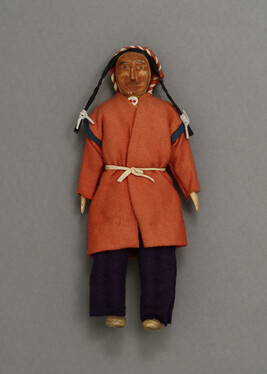 Doll representing a Plain Cree Man