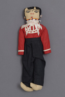 Doll representing a Choctaw Man