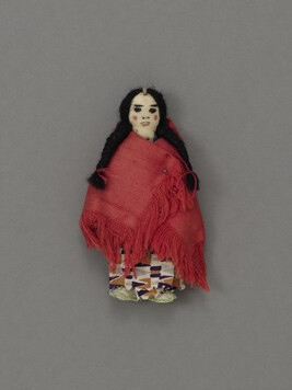 Miniature Doll representing a Wichita Woman