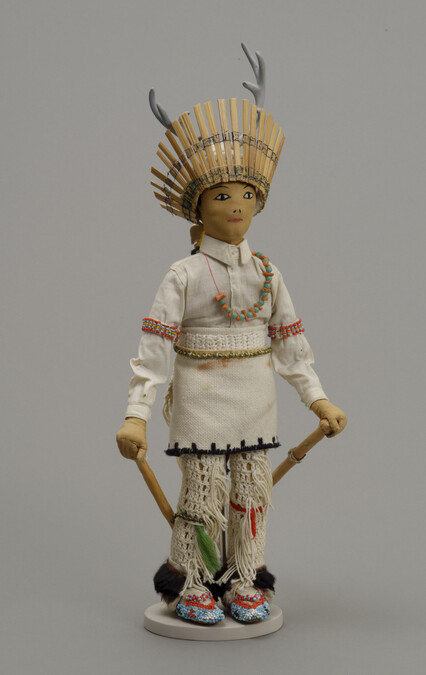 Doll representing a San Juan Deer Dancer