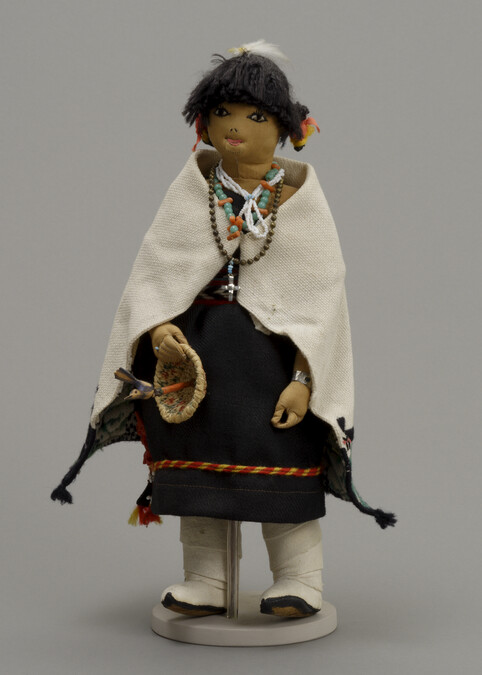 Doll representing a San Juan Basket Dancer