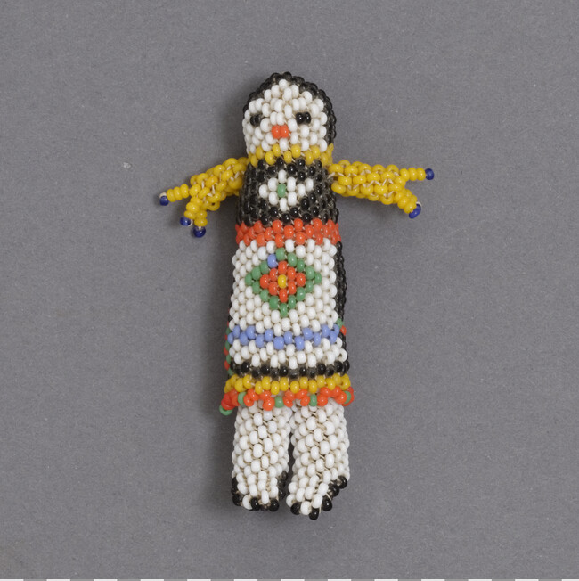 Miniature Doll representing a Zuni Woman