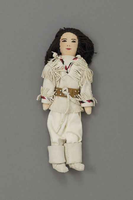 Doll representing an Apache Man