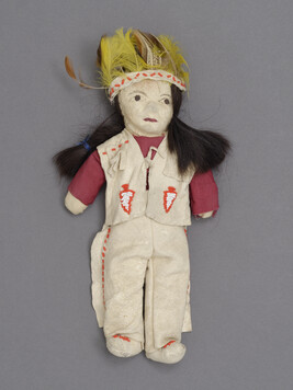 Doll representing a Paiute Man 